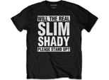 Eminem - Maglietta "The Real Slim Shady"" Per Uomo/Donna Unisex RO1483 (M) (Nero)"