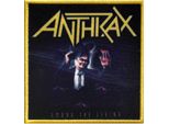 Anthrax - Toppa Da Stirare "Among The Living"" RO3923 (Taglia Unica) (Giallo/Nero)"