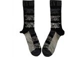 Guns N Roses - Calze Alla Caviglia Per Uomo/Donna Unisex RO3930 (40,5 Eu - 45,5 Eu) (Nero/Grigio)