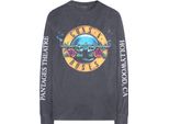 Guns N Roses - Maglietta "Hollywood Tour"" Per Uomo/Donna Unisex Manica Lunga RO1700 (M) (Antracite)"
