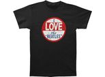 The Beatles - Maglietta "I Love"" Per Uomo/Donna Unisex RO1645 (Xxl) (Nero)"