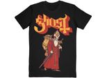 Ghost - Maglietta "Greetings From Papa Noel"" Per Uomo/Donna Unisex RO4262 (Xl) (Nero)"