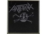 Anthrax - Toppa Da Stirare "Cross Bones"" RO3940 (Taglia Unica) (Nero/Grigio)"
