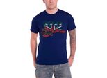 The Beatles - Maglietta Da Uomo/Donna Unisex RO1623 (L) (Blu Navy)