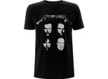 Metallica - Maglietta "4 Faces"" Per Uomo/Donna Unisex RO4336 (L) (Nero)"