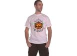 Nightmare Before Christmas - Maglietta "All Hail The Pumpkin King"" Per Bambini/Donne Unisex RO4349 (M) (Bianco)"