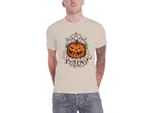 Nightmare Before Christmas - Maglietta "All Hail The Pumpkin King"" Per Uomo/Donna Unisex RO4349 (S) (Naturale)"