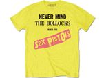 Sex Pistols - Maglietta "Never Mind The Bollocks"" Per Uomo/Donna Unisex RO2008 (M) (Giallo)"