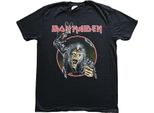 Iron Maiden - Maglietta "Eddie Hook"" Per Uomo/Donna Unisex RO2011 (S) (Nero)"