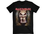 Iron Maiden - Maglietta "Eddie Candle Finger"" Per Uomo/Donna Unisex RO1968 (L) (Nero)"