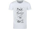 Pink Floyd - Maglietta "The Wall"" Per Uomo/Donna Unisex RO1661 (Xxl) (Bianco)"