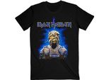 Iron Maiden - Maglietta "Powerslave Mummy"" Per Uomo/Donna Unisex RO1997 (L) (Nero)"