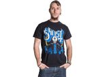 Ghost - Maglietta "Papa & Band"" Per Uomo/Donna Unisex RO2134 (L) (Nero)"