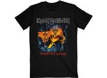 Iron Maiden - Maglietta "Number Of The Beast"" Per Uomo/Donna Unisex RO4881 (L) (Nero)"