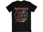 Iron Maiden - Maglietta "Run To The Hills"" Per Uomo/Donna Unisex RO4880 (Xxl) (Nero)"