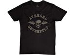 Avenged Sevenfold - Maglietta "Deathbat"" Hi-Build Per Uomo/Donna Unisex RO4868 (Xxl) (Nero)"