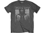 Green Day - Maglietta "Ski Mask"" Per Uomo/Donna Unisex RO2120 (M) (Antracite)"