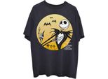 Nightmare Before Christmas - Maglietta "Jack"" Per Uomo/Donna Unisex RO4885 (S) (Nero)"