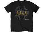 The Beatles - Maglietta "Abbey Road Songs Swirl"" Per Bambini/Donne Unisex RO2180 (M) (Schwarz)"
