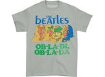 The Beatles - Maglietta "Ob-La-Di"" Per Uomo/Donna Unisex RO442 (L) (Grigio)"