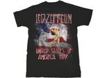 Led Zeppelin - Maglietta Da Uomo/Donna Unisex RO936 (Xxl) (Nero)