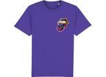 The Rolling Stones - Maglietta "Sixty"" Per Uomo/Donna Unisex RO3685 (Xl) (Royal Blue)"