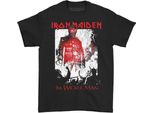 Iron Maiden - Maglietta "The Wicker Man Smoke"" Per Uomo/Donna Unisex RO863 (L) (Nero)"