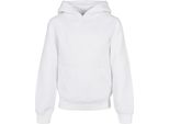 Build Your Brand - Felpa Con Cappuccio "Basic"" Per Bambini RW8947 (158-164) (Bianco)"
