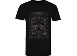 Johnny Cash - Maglietta "American Rebel"" Per Uomo/Donna Unisex RO1926 (L) (Nero)"