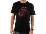 The Rolling Stones - Maglietta "Classic Tongue"" Per Uomo/Donna Unisex RO4374 (L) (Nero)"