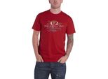 U2 - Maglietta "Joshua Tree"" Per Uomo/Donna Unisex RO4837 (S) (Rosso)"