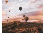 Pyramid International - Stampa Su Tela "Cappodocia"", Mongolfiera PM6326 (50 Cm X 40 Cm) (Marrone)"
