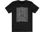 Joy Division - Maglietta "Unknown Pleasures"" Per Bambini/Donne Unisex RO4875 (5XL) (Schwarz)"