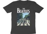 The Beatles - Maglietta "Abbey Road & Logo"" Per Bambini RO4873 (92) (Nero)"