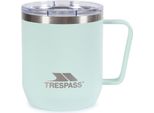 Trespass - Tazza Da Viaggio "Nooper"", Acciaio Inox TP6012 (Taglia Unica) (Blu-Verde Nebbia)"
