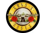 Guns N Roses - Logo - Toppa "Bullet"" RO2601 (Taglia Unica) (Oro/Nero/Argento)"