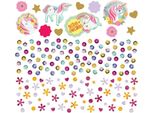 Amscan - Coriandoli "Magico Unicorno"" 3-Pack - Carta SG22891 (Taglia Unica) (Colorato)"