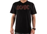 Ac/Dc - Maglietta Logo Per Uomo/Donna Unisex RO4757 (Xxl) (Nero)