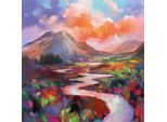 Scott Naismith - Stampa Su Tela Con Cornice "Etive Flow"" PM6109 (85 Cm X 85 Cm) (A Colori)"