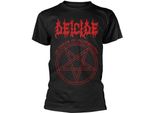 Deicide - Maglietta "30 Anni Di Blasfemia"" Per Bambini/Donne Unisex PH1045 (M) (Schwarz)"