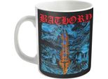 Bathory - Tazza Da Caffè "Blood On Ice"" PH502 (Taglia Unica) (Nero/Blu)"