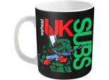 Uk Subs - Tazza Da Caffè "Warhead"" PH2627 (Taglia Unica) (Bianco/Nero/Verde)"