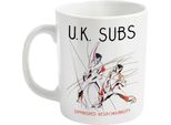 Uk Subs - Tazza Da Caffè "Diminished Responsibility"" PH2629 (Taglia Unica) (Bianco)"