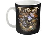 Testament - Tazza Da Caffè "The Formation Of Damnation"" PH947 (Taglia Unica) (Bianco/Nero/Giallo)"