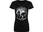 Grindstore - Maglietta "Some Of Us Bloom In The Gloom"" Donna GR6887 (Xl) (Nero)"