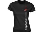 Depeche Mode - Maglietta "Violator Side Rose"" Da Donna PH618 (L) (Nero)"