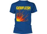 Godflesh - Maglietta "Hymns"" Per Uomo/Donna Unisex PH918 (Xxl) (Blu)"