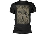 Testament - Maglietta "Wwiii Europe 2020 Tour"" Per Uomo/Donna Unisex PH1680 (S) (Nero)"