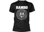 Rambo - Maglietta Uomo/Donna Unisex PH2086 (S) (Nero)