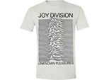 Joy Division - Maglietta "Unknown Pleasures"" Per Bambini/Donne Unisex PH2273 (Xl) (Bianco)"